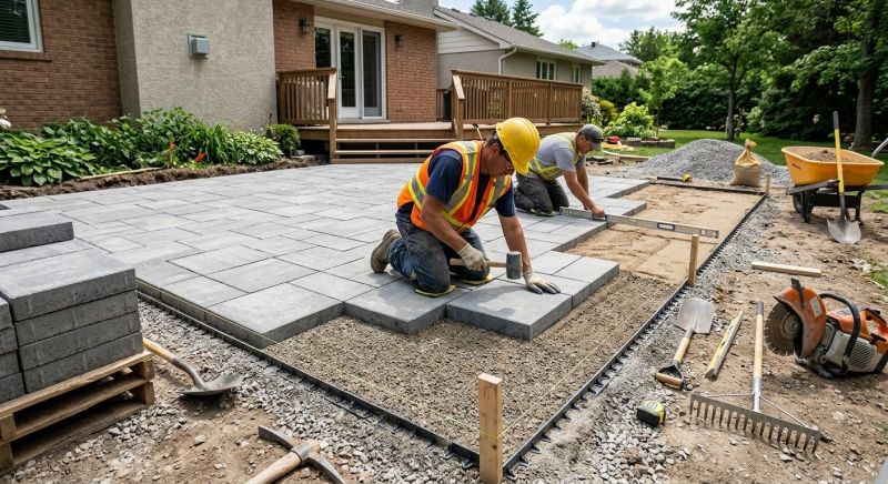 Cement Pavers Installation in Boston, MA